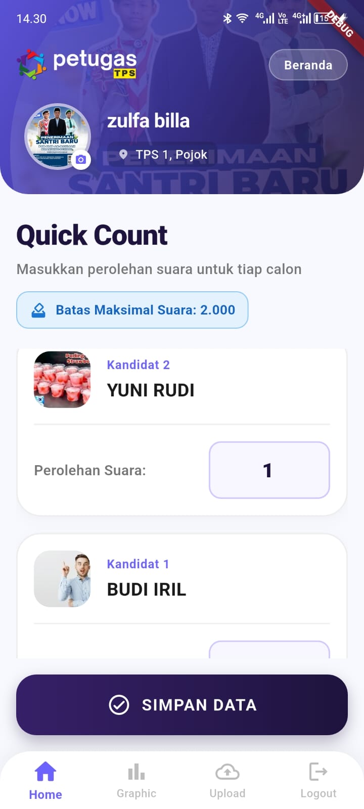 Tampilan Aplikasi Android 7